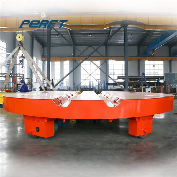 turntable transfer cart iso certificated 10t